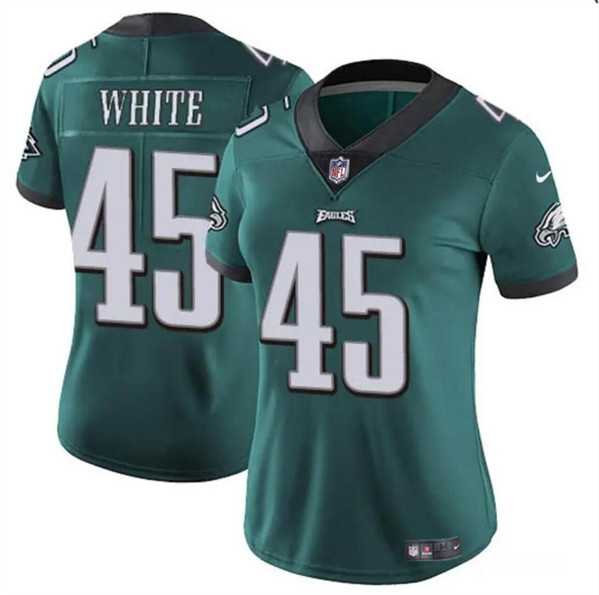 Women's Philadelphia Eagles #45 Devin White Green Vapor Untouchable Limited Stitched Jersey Dzhi,We sell and wholesale Women's Philadelphia Eagles #45 Devin White Green Vapor Untouchable Limited Stitched Jersey Dzhi on line form chian!